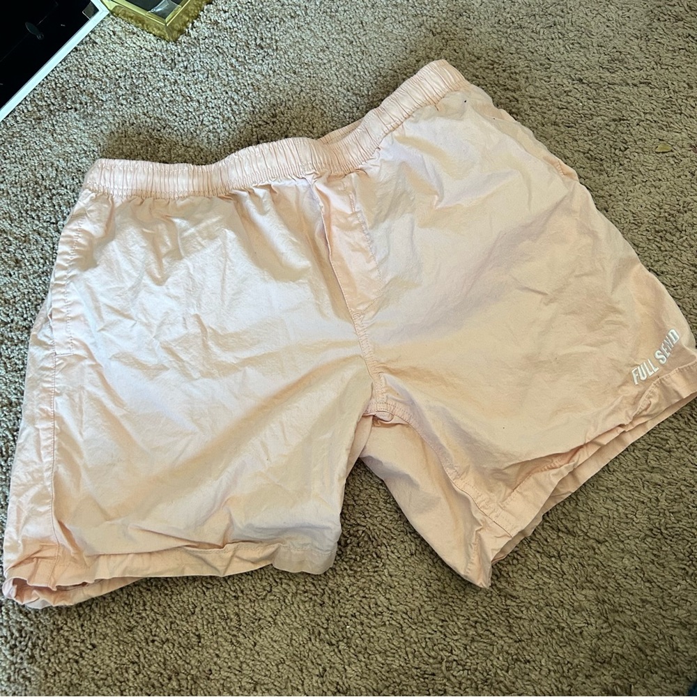 Full Send light pink shorts